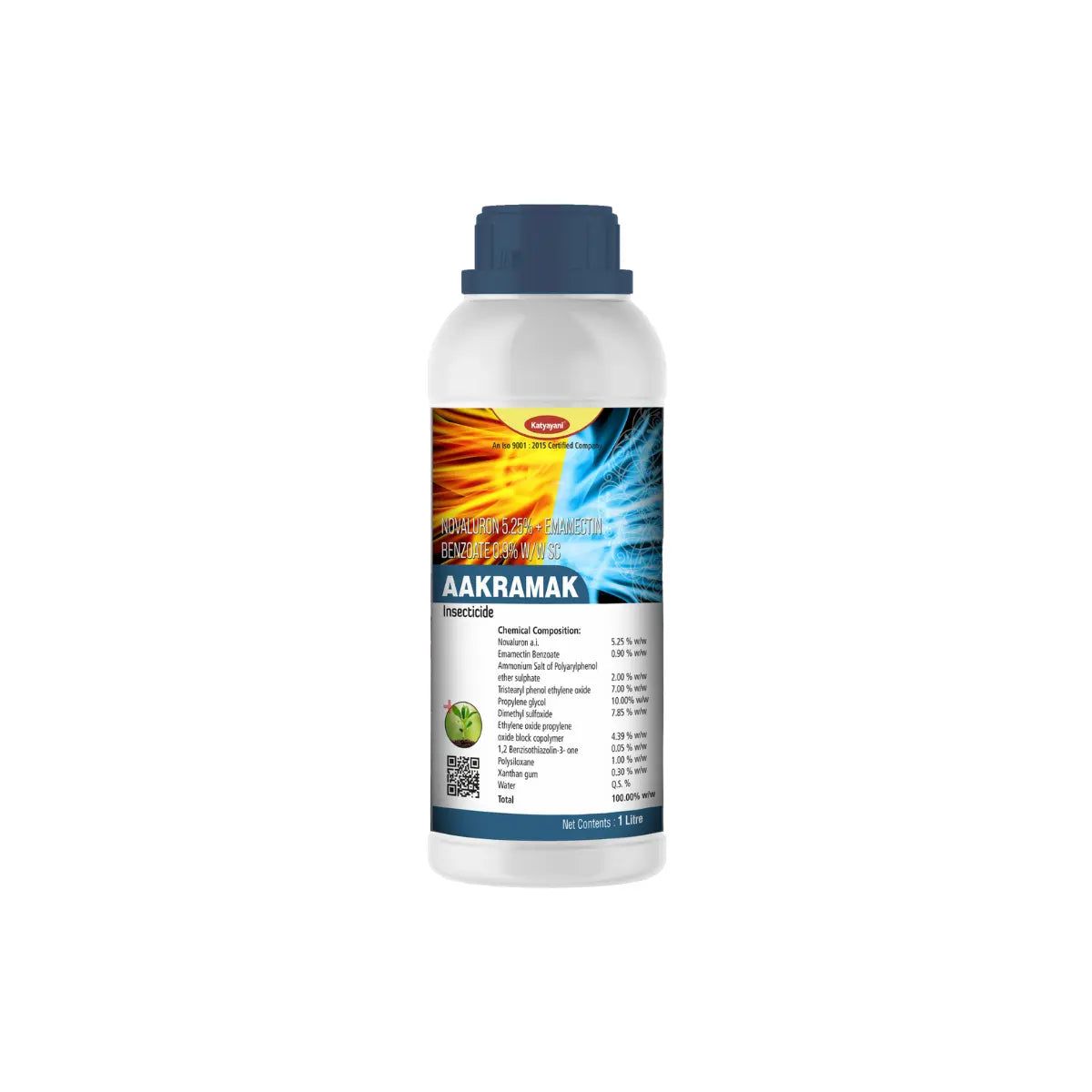 Katyayani Aakramak (Novaluron 5.25% + Emamectin benzonate 0.9 % W/W SC) Chemical Insecticide
