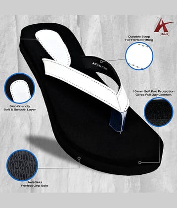 Altek White Women's Flip Flop