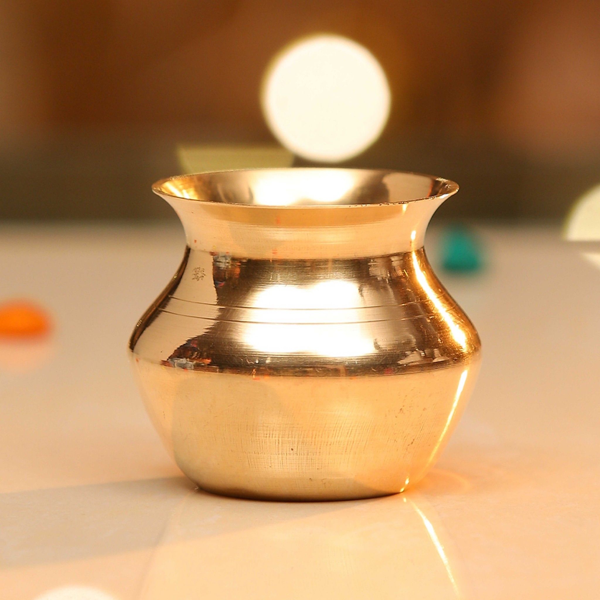 Brass Lota No. 3, 200 ML (ZMAS187 D)