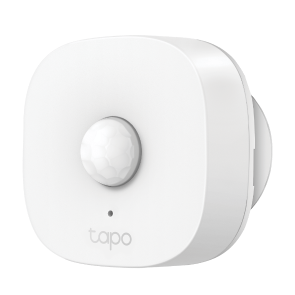 TP-Link Tapo T100 120° PIR Smart Motion Sensor with Motion-Activated Light, Energy Saving, Battery-Powered, Real-Time Notifications, Device Sharing