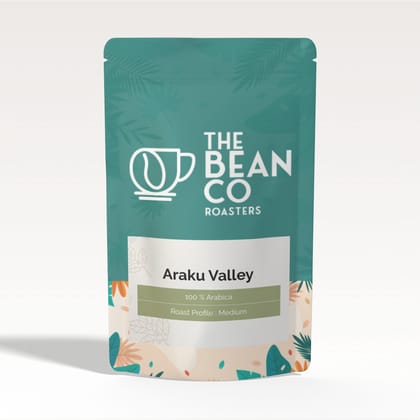 THE BEAN CO Araku Valley 100% Arabica | Medium Roast | Roasted Coffee Ground (Channi, 250g)