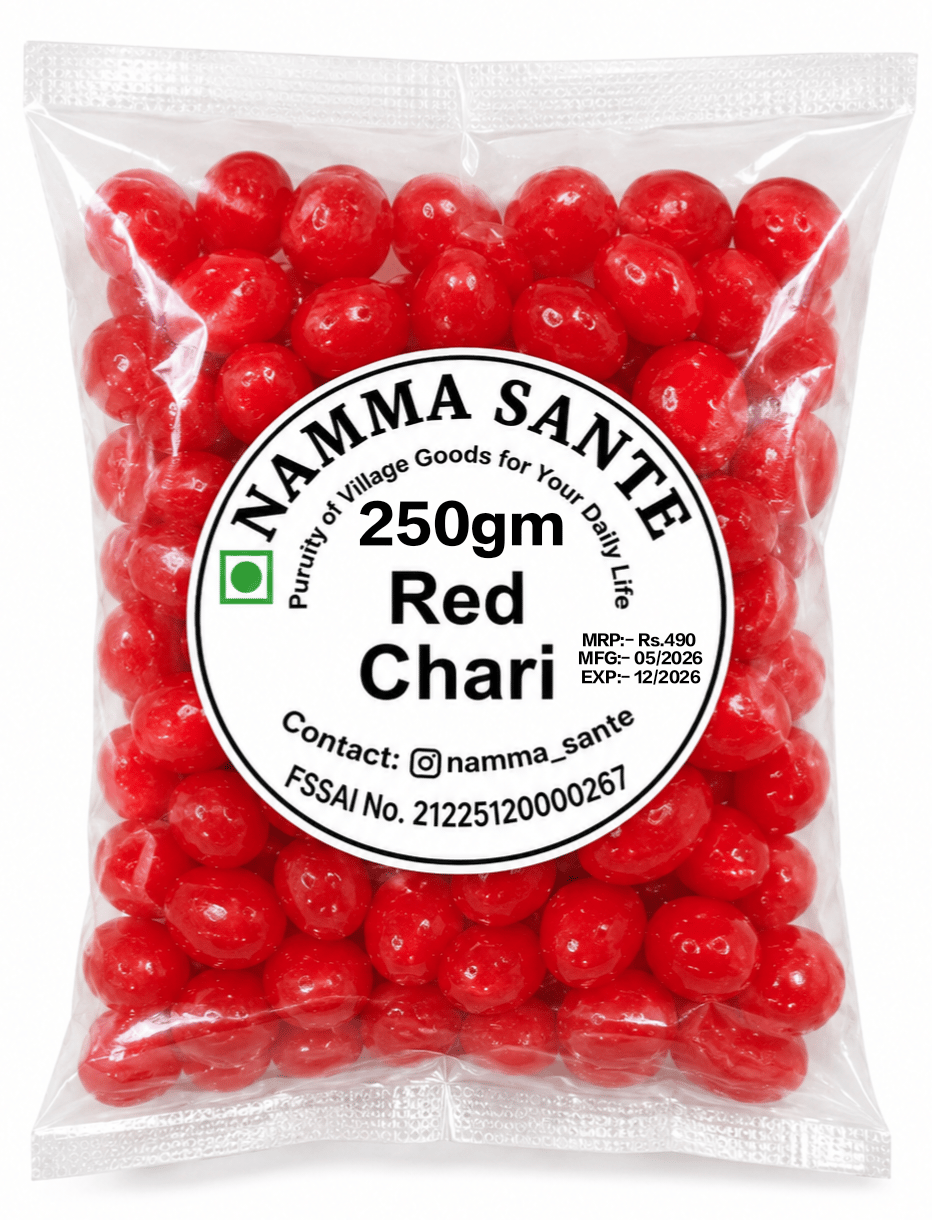 Red Chari, Preserved Karonda, Sweet Karonda, Cherry Chari, Candied Karonda 250gm
