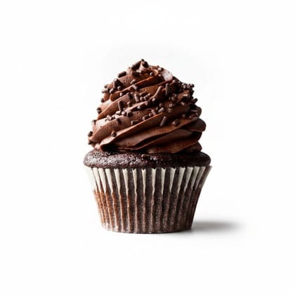 Decadent Chocolate Frosted Cupcake - 20 gm - 50 units of chocolate cupcakes