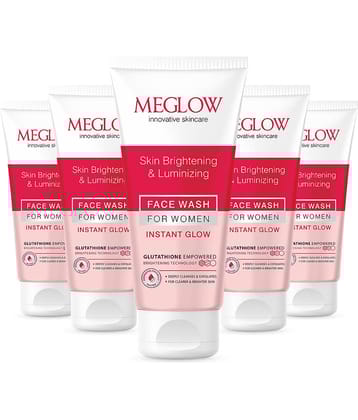 Meglow - Daily Use Face Wash For All Skin Type ( Pack of 5 )