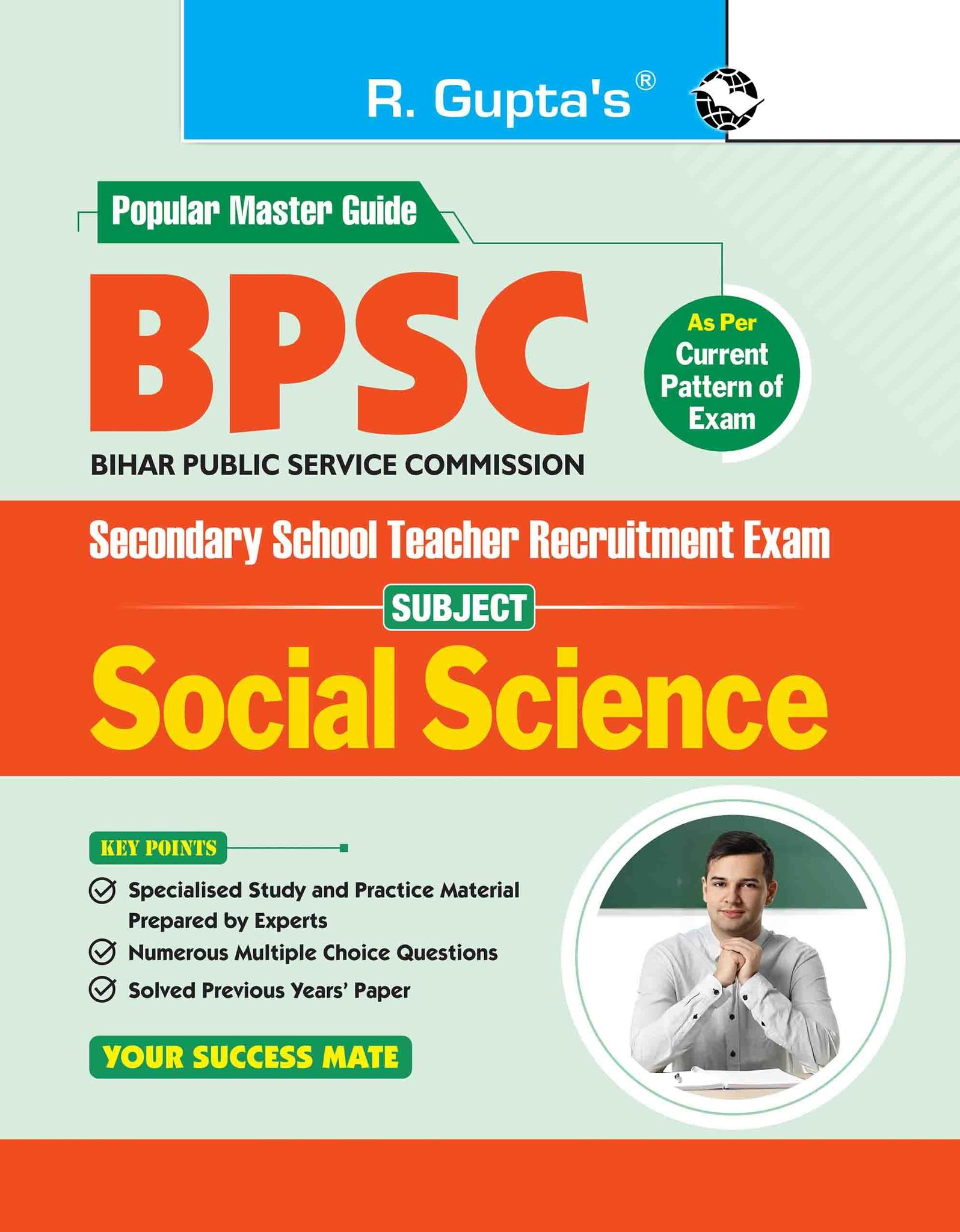 BPSC: Secondary School Teacher SOCIAL SCIENCE (Class 9-10) Recruitment Exam Guide [Paperback] [Jun 01, 2025] RPH Editorial Board