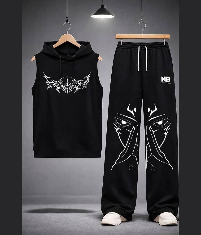 Lieo Trend Multicolor 11 Cotton Blend Regular Fit Men's Tracksuit ( Pack of 2 )