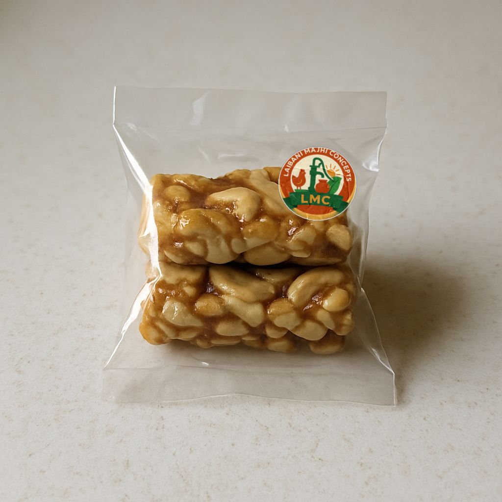 Laibani Majhi Concepts's cashew chikki