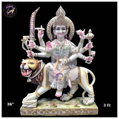 Durga Mata Marble Statue Durga Mata Marble Statue