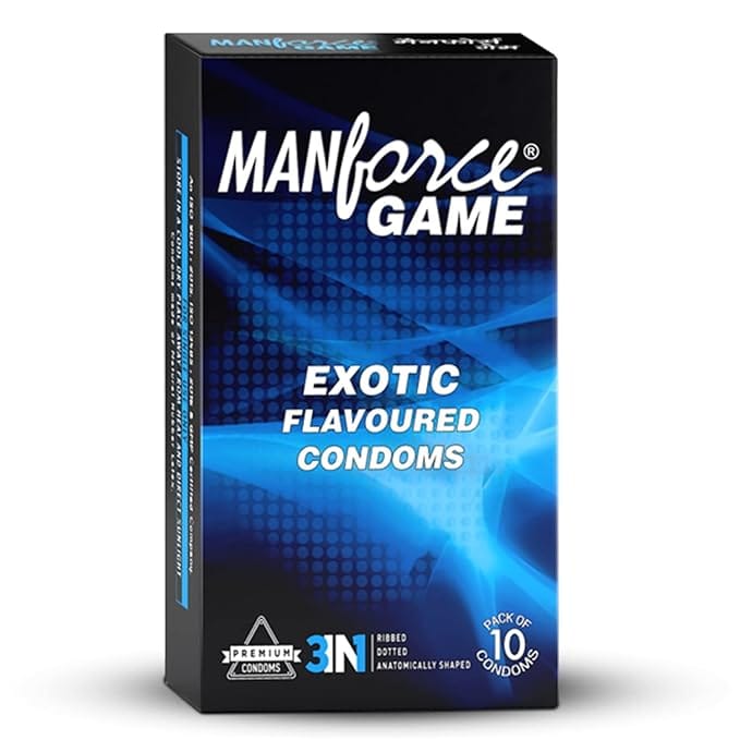 Manforce GAME Condoms  10 Pieces