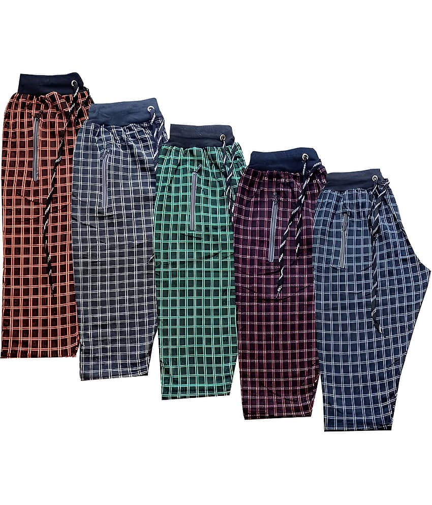 kaseera Multicolor Corduroy Men's Shorts ( Pack of 5 )
