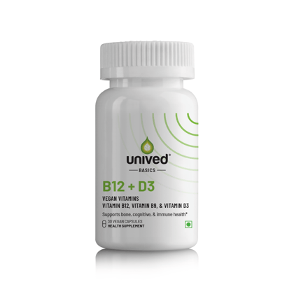 Unived Daily Energy & Bone Health (B12+D3)