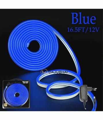 DAJUBHAI Blue 5Mtr Neon Light ( Pack of 1 )