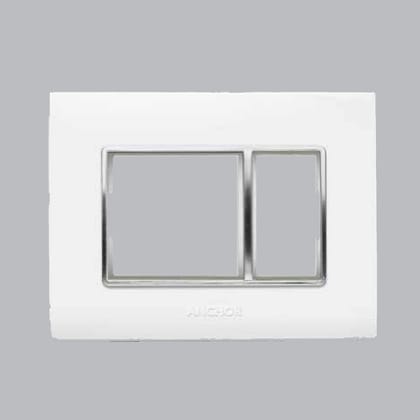 Anchor Penta Modular 3 Module Plate (With Chrome Collar) - 65803 Anchor Penta Modular 3 Module Plate (With Chrome Collar) - 65803