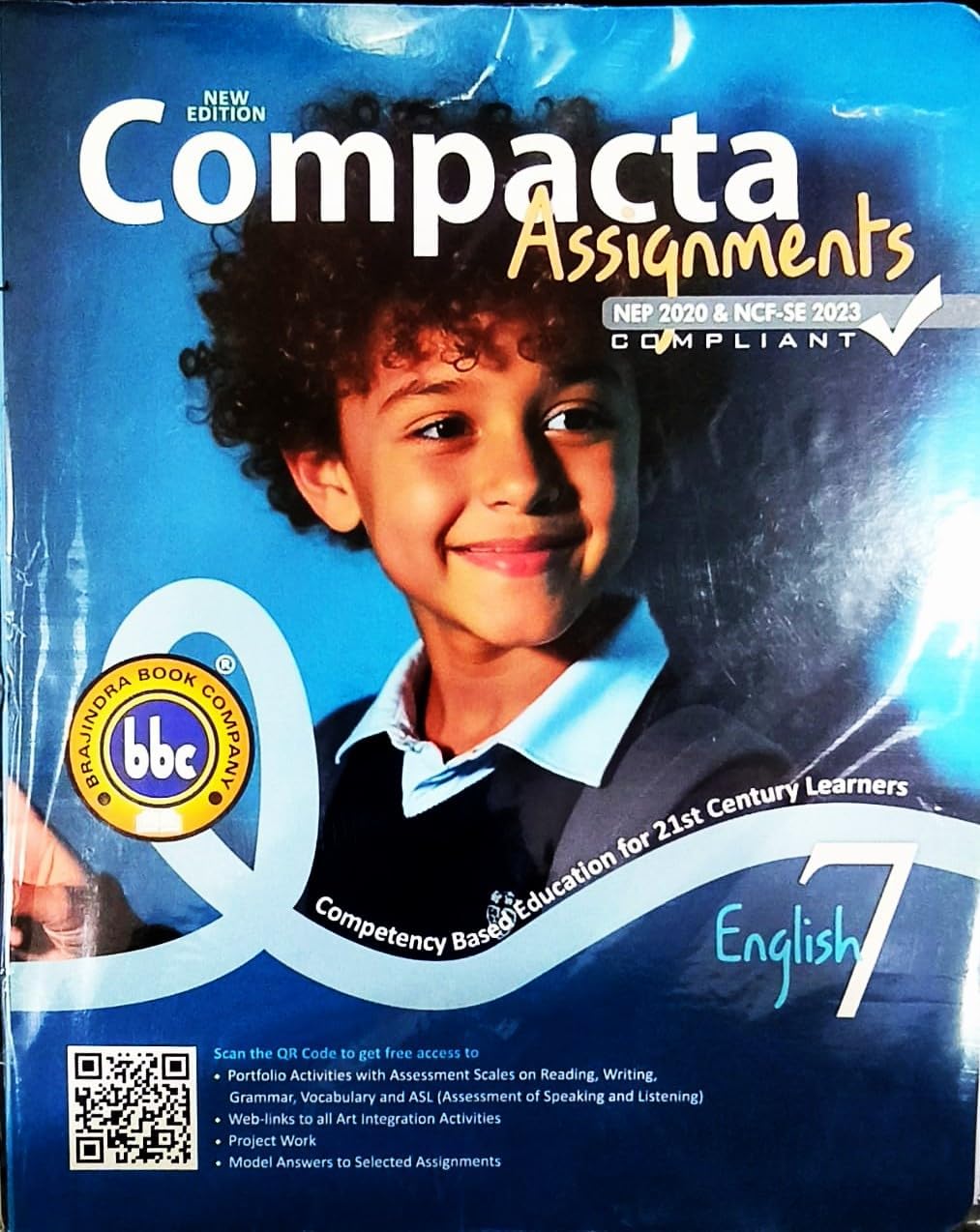 BBC BOOK COMPACTA Assignments ENGLISH 7th ( new edtion -2026-27) Perfect Paperback – 1 January 2025 (bbc compacta)