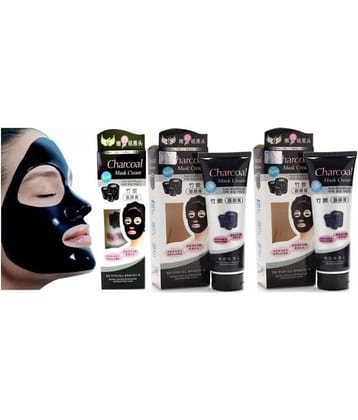 Charcoal Face Mask Cream 390 gm Pack of 3