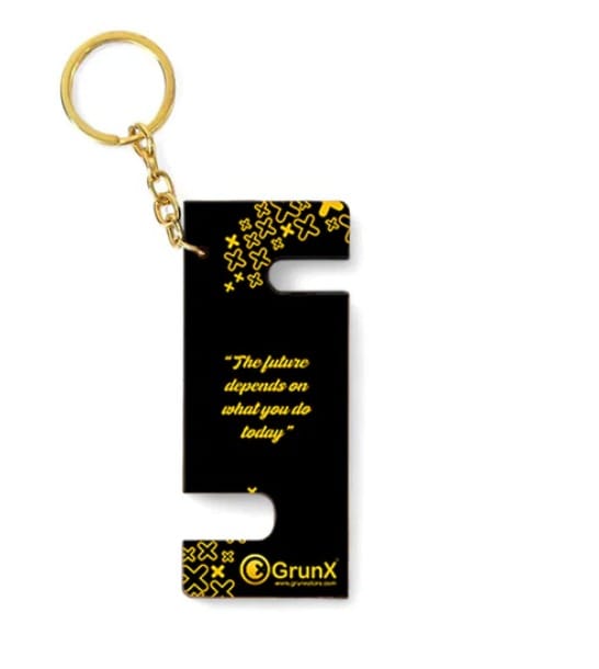 Pushpa - Keychain Stand For Smartphones With Life Quotes # 14
