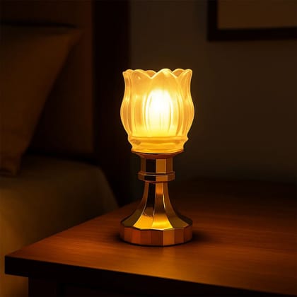 Premium Lotus Shaped LED Decorative LampStand Premium Lotus Shaped LED Decorative LampStand