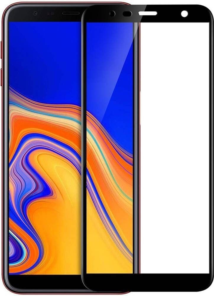 PLUGTECH Advanced Tempered Glass With Anti-Explosion 9H Hardness Edge-To-Edge Coverage Screen Guard for SAMSUNG J4 PLUS