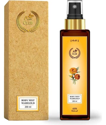 AGRI CLUB - Marigold Body Mist For Men,Women 200 ml ( Pack of 1 )
