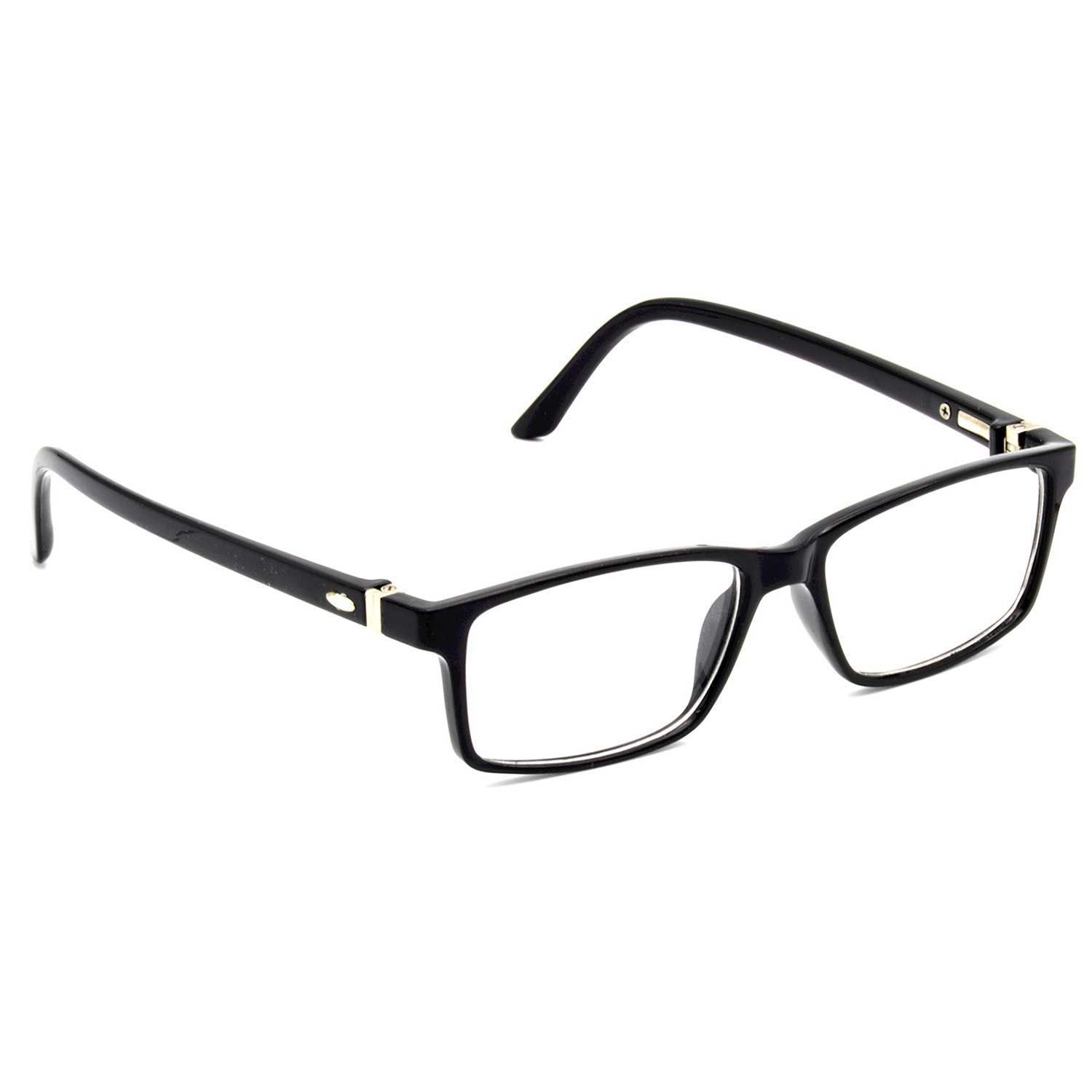 Hrinkar Plastic Full Rim Rectangle eyeglass frames Kids Boy & Girl - HFRM-BK-17