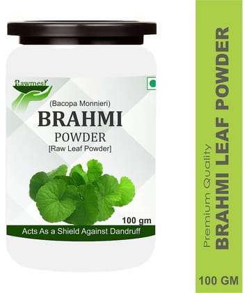 Rawmest Brahmi Leaves For Hair & Skin Care Powder 100 Gm Pack of 1