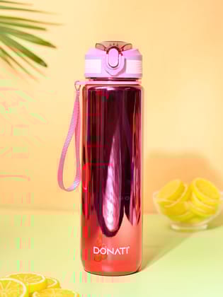 Donati Travel Bottle 1000ML - Pink Plastic Glossy Finish
