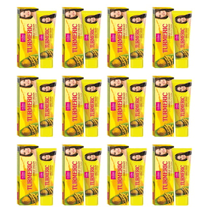 Vi-John Women Turmeric Skin Cream 50Gm (Tube) (Pack of 12)