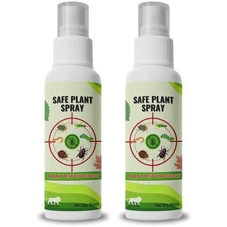 Safe Plant Spray Natural Pesticide for Plants Home garden with Nutrients Controls Mealybugs, Fungal Attacks Pack of 2
