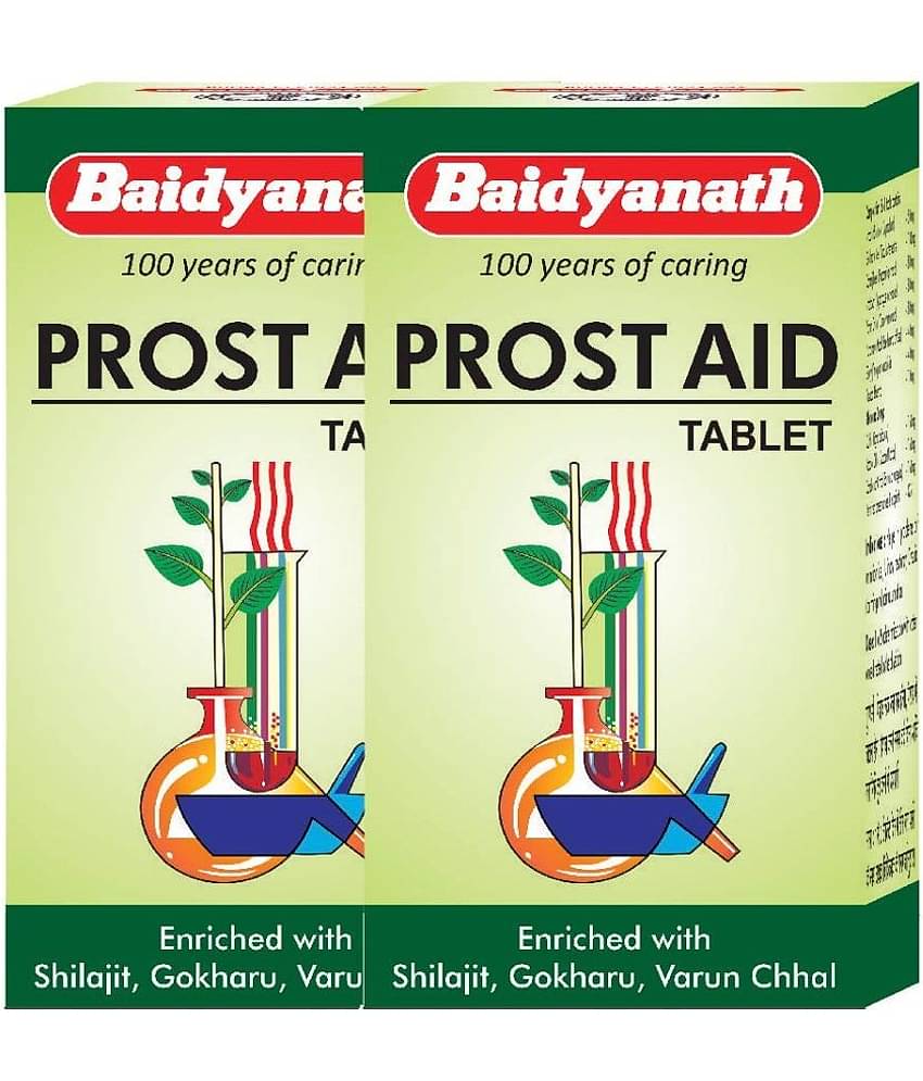 Baidyanath Prostaid Urinary Track Infection Tablet 50 Gm Pack of 2