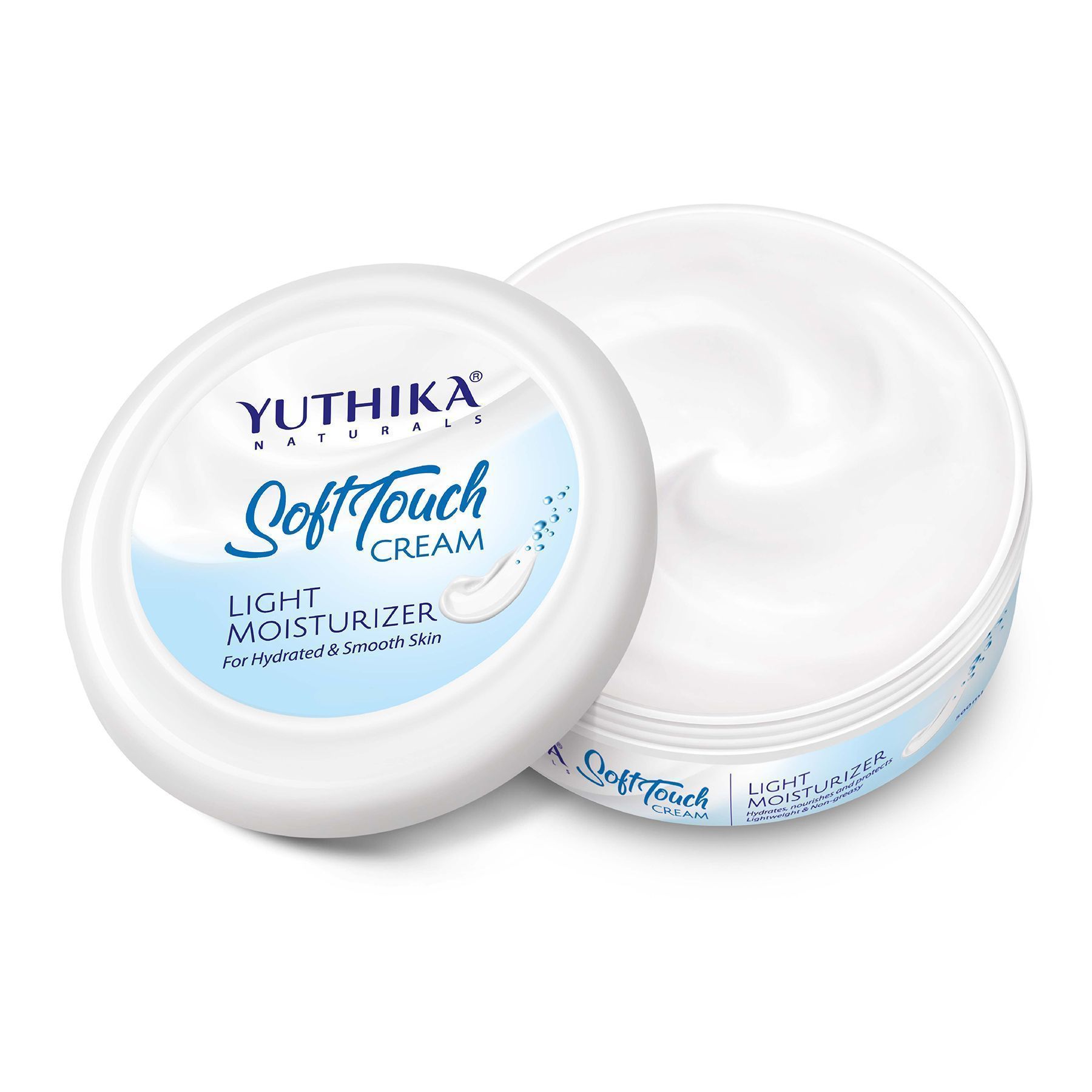 Yuthika SoftTouch Moisturizer for Face, Body, Hand, Dry Skin Moisturizer for Winter, Instant Hydration Cream (100ml)