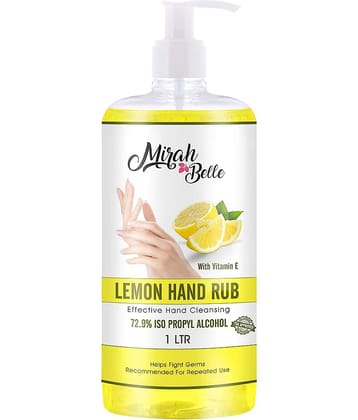 Mirah Belle - Lemon Hand Rub Sanitizer Gel 1000 ml