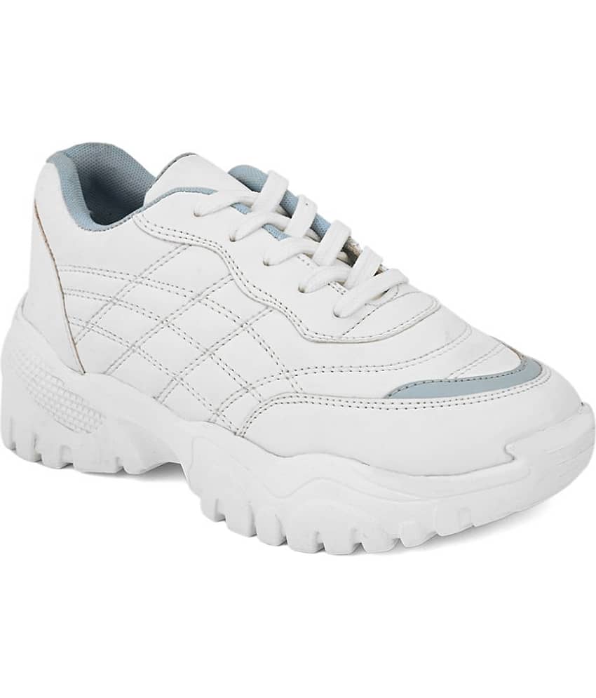 Fashion Victim - White Women's Sneakers