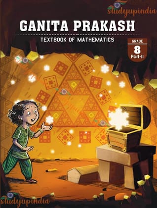 NCERT GANITA PRAKASH PART 2 TEXTBOOK FOR CLASS 8 ENGLISH MEDIUM 2026 EDITION -NCEBP8 [Paperback] [Oct 30, 2024] Arihant