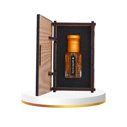 alnaqi fragrances Oud Alnaqi 00V - Original Attar, Alcohol Free Pure Oudh Attar, Long Lasting Best Perfume for Men, Premium Luxury-Travel-Ittar