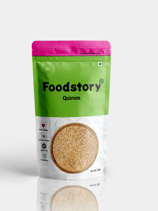 Foodstory Quinoa (Natural, High Protein, Gluten-Free Superfood, No Additives) 1kg Foodstory Quinoa (Natural, High Protein, Gluten-Free Superfood, No Additives) 1kg