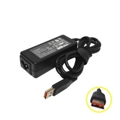 Laptop Adapter 45W 20V/2A For Lenovo Yoga 3 (Pin Type USB) – Compatible