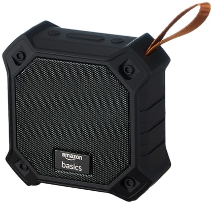 amazon basics 5W Bluetooth 5.3 Speaker, Upto 36 Hrs Playtime, True Wireless Technology, Built in Mic, Multiple Connectivity Modes (Black) amazon basics 5W Bluetooth 5.3 Speaker, Upto 36 Hrs Playtime, True Wireless Technology, Built in Mic, Multiple Conne