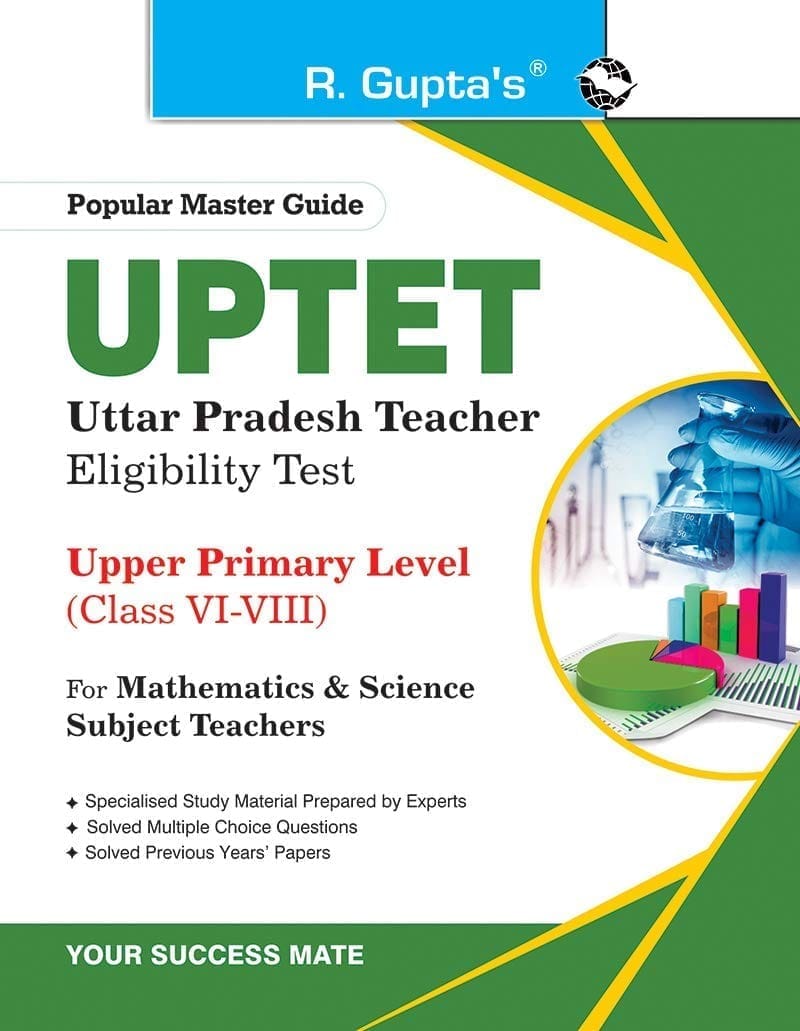UP-TET: Paper-II Upper Primary Level for Math & Science Teachers Exam Guide [Paperback] [Aug 22, 2025] RPH Editorial Board