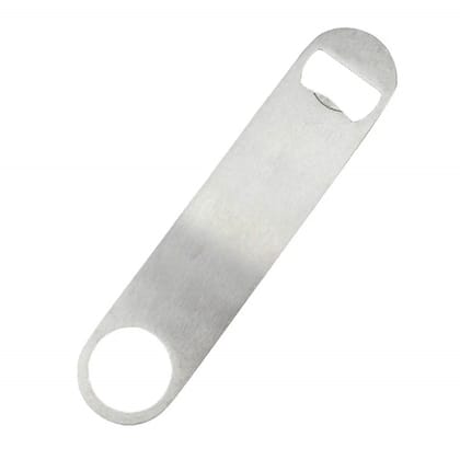 Silver Stainless Steel Bottle Opener Silver Stainless Steel Bottle Opener