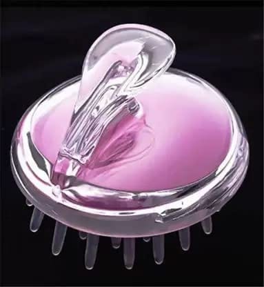 Elecsera Hair Scalp Massager Exfoliator Shampoo Brush with Soft Silicone Bristles ()