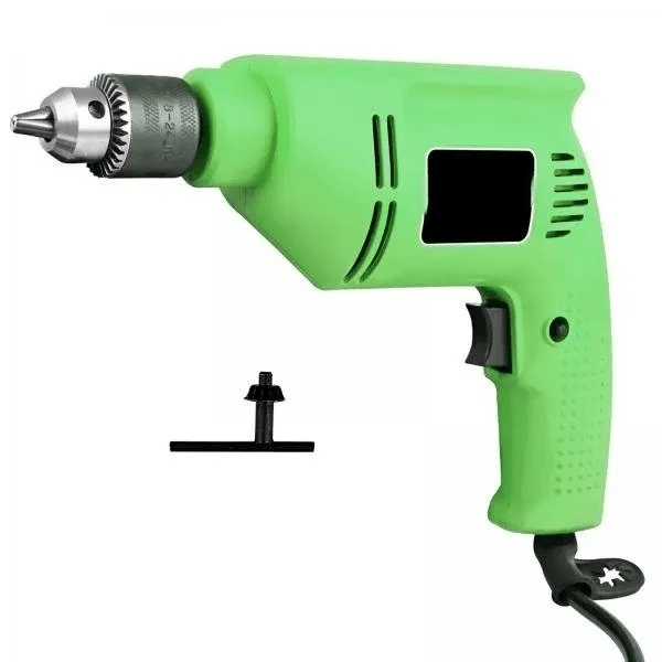 Electric Drill Machine 300W ,10mm Chuck, 3200RPM, 220V ,Home DIY Drilling Tool for Wood, Metal & Wall ,Lightweight