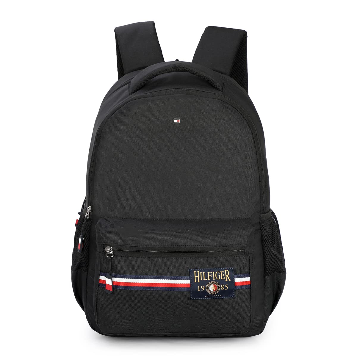 Matias Unisex 14 Inch Laptop Backpack - Black | 32 Ltr Capacity | Water Resistant | 2 Compartment | 6 Pockets | Water Bottle Holder