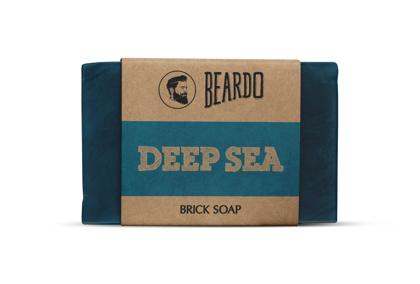 Beardo Deep Sea Brick Soap (125g)