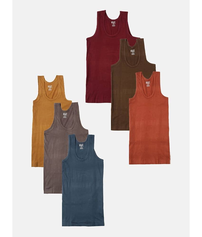 Lux Cozi Pack of 6 Boys Cotton ( Multicolor )