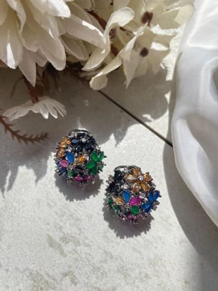 Jewel Garden Stud Earrings
