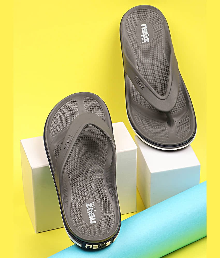 Neoz Khaki Men's Thong Flip Flop