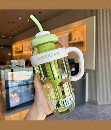 1300ml Fruit Infuser Detox Ice Cream Theme Sipper Bottle, BPA-Free Stylish Water Bottle, Fruit Detox Bottle for Girls,Kids Water Bottle | Multi Colour