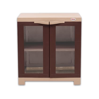 Supreme Furniture Fusion 01 FG See-Thru Glass Panels Bookshelf (Small Size, Coke RED/Blue) - (DIY) Supreme Furniture Fusion 01 FG See-Thru Glass Panels Bookshelf (Small Size, Coke RED/Blue) - (DIY)