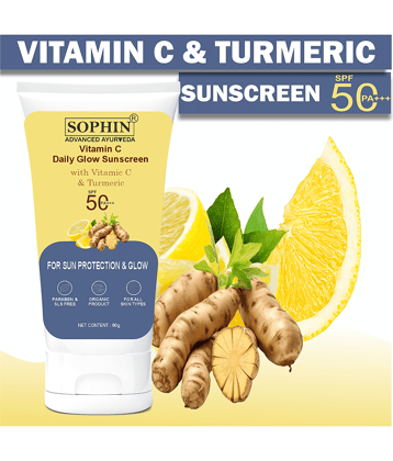 SOPHIN SPF 50 Sunscreen Cream For All Skin Type ( Pack of 1 )