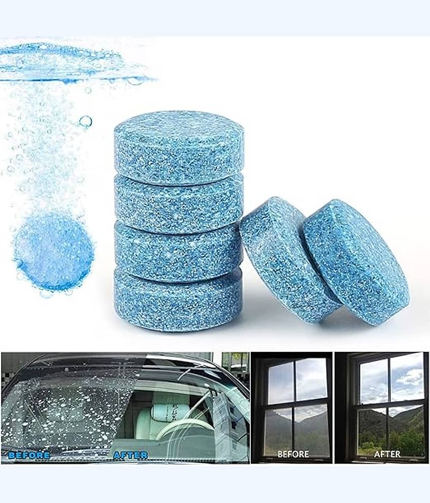 Purple DustCar Windshield Oil Film Remover Kit – Automotive Glass Cleaning Brush & Cleaner | Anti-Fog, Rainproof, Streak-Free Glass Cleaner for Car Windows (10pcs)
